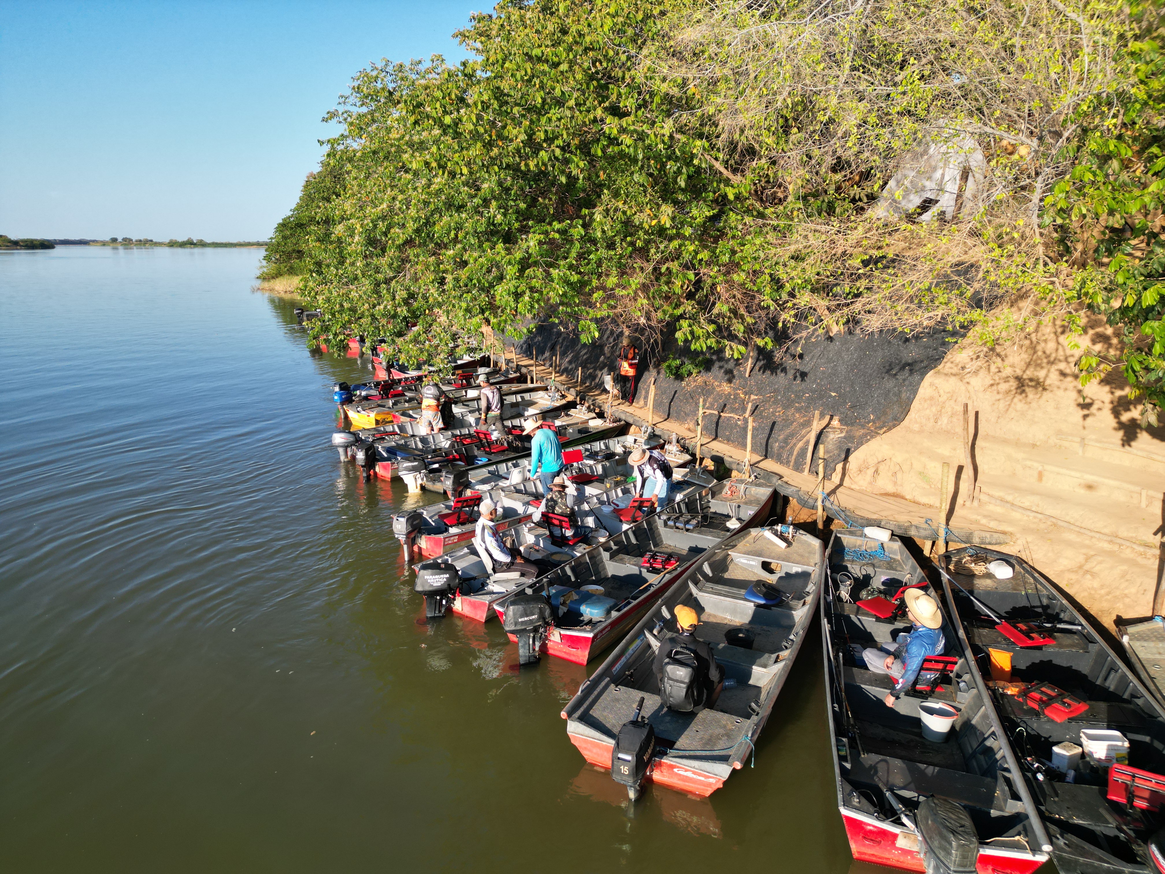 Frota de barcos