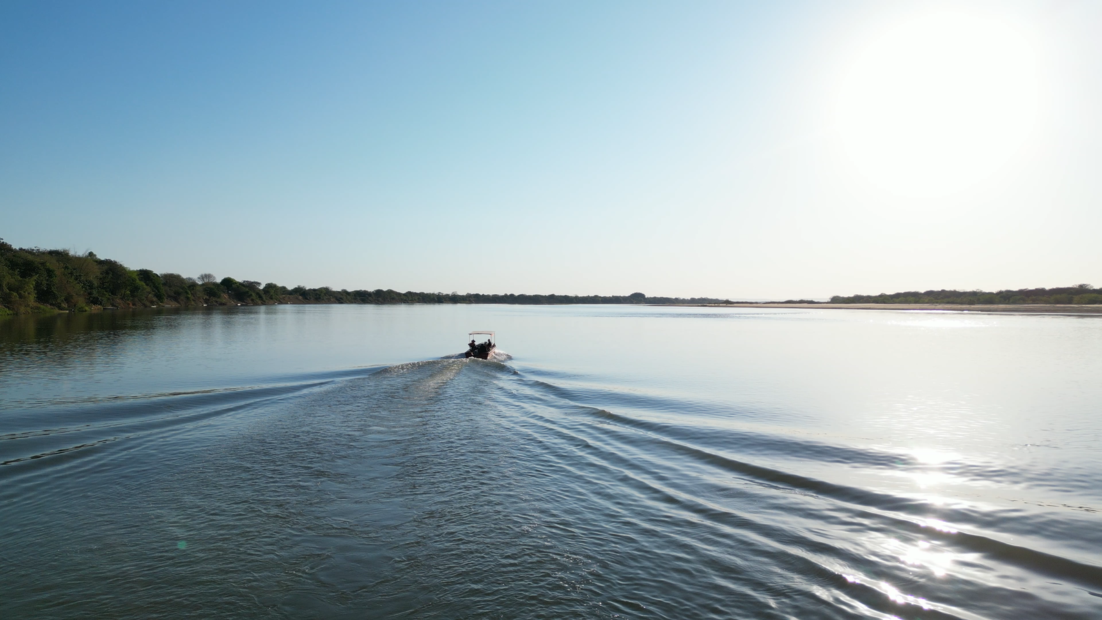 Panorâmica com Barco